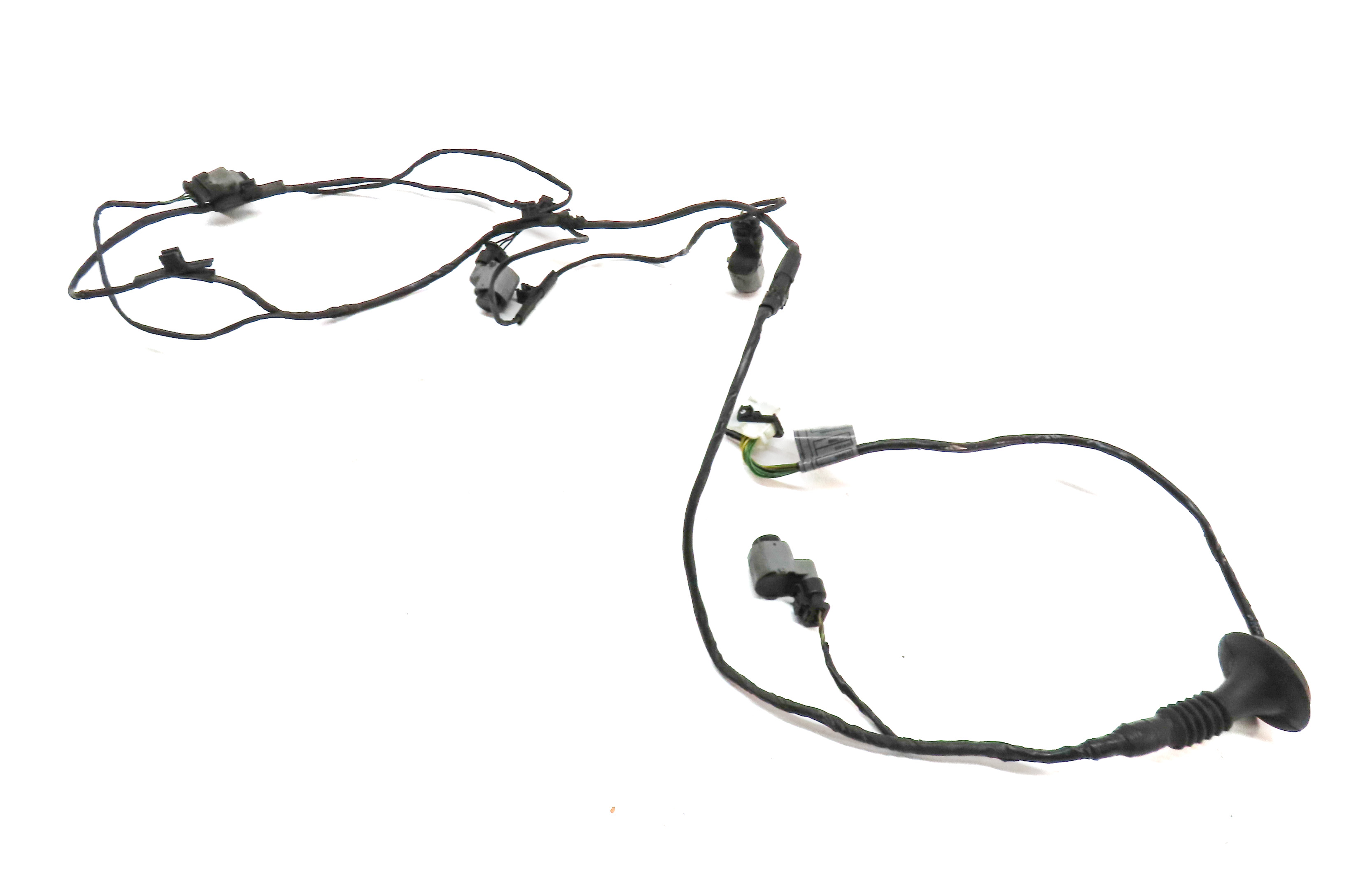 2007 BMW X5 (E70) REAR PARK ASSIST PDC DISTANCE CONTROL SENSOR SET/4 (Black) — exact item pictured